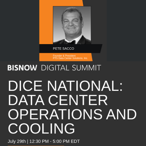DICE National Data Center Operations and Cooling